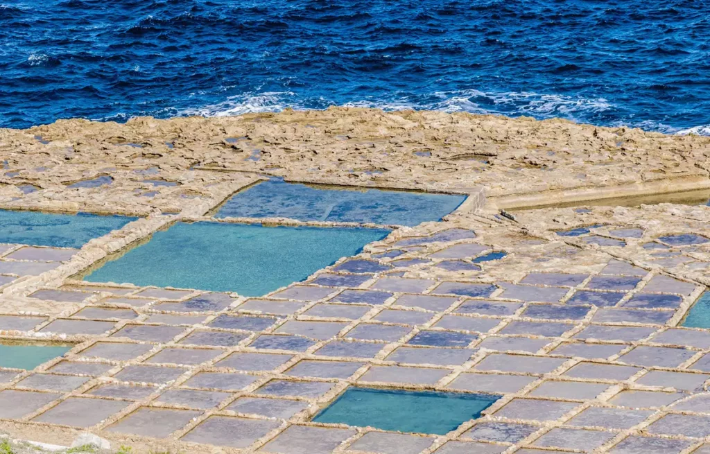 tanques de sal de Gozo